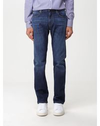 Emporio Armani - Jeans In Denim - Lyst