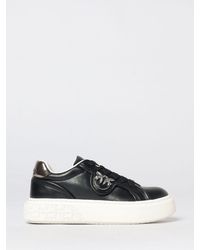 Pinko - Yoko 06 Leather Sneakers - Lyst