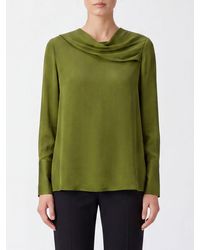 Tom Ford - Regular Fit Long-Sleeved Blouse - Lyst