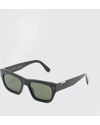 TOTEME - Rectangular Acetate Sunglasses With Dark Lenses And Engraved Logo - Lyst