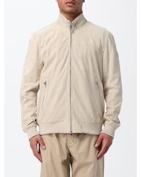 Peuterey - Suede Bomber - Lyst