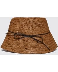 Liviana Conti - Sombrero Nora De Papel Textil - Lyst