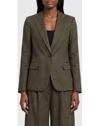 Uma Wang - Single-Breasted Cropped Blazer With Peak Lapels - Lyst