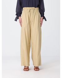Tela - Cotton Blend Palazzo Trousers - Lyst