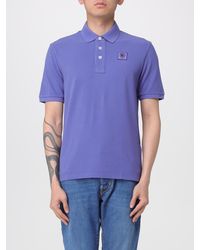 Blauer - Cotton Polo Shirt With Logo - Lyst