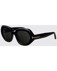 Tom Ford - Cat-Eye Acetate Sunglasses With Rounded Shape - Lyst