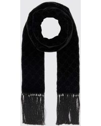 Gucci - Gg Velvet Scarf - Lyst