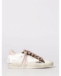 Crime London - Sk8 Deluxe Leather And Animal Print Pony Skin Sneakers - Lyst
