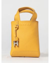 Hogan - Grained Leather Handbag - Lyst