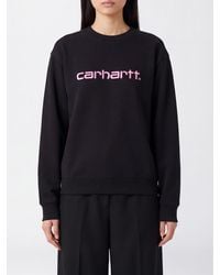 Carhartt - Contrast Logo Crewneck Sweatshirt - Lyst