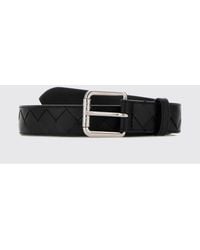 Bottega Veneta - Woven Leather Belt - Lyst