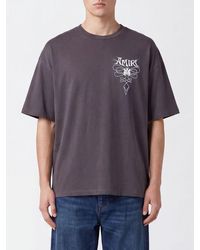 Amiri - Short-Sleeved Cotton T-Shirt With Logo Print - Lyst