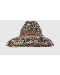 IBELIV - Crocheted Raffia Safari Hat - Lyst