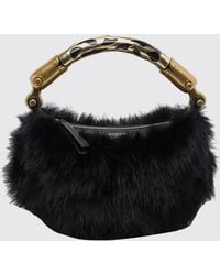 Balmain - Mini Borsa A Mano Ébène - Lyst