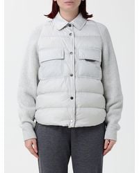 Brunello Cucinelli - Short Quilted Down Jacket - Lyst
