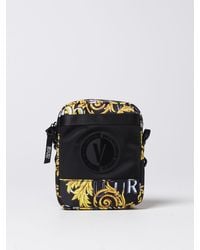 Versace - Bag In Baroque Print Nylon - Lyst