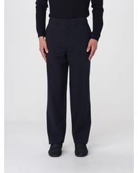 ARMANI EXCHANGE - Viscose Blend Chino Trousers - Lyst