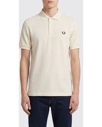 Fred Perry - Cotton Polo Shirt With Logo - Lyst