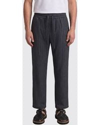 Dolce & Gabbana - Dolce &Amp Gabbana Pinstriped Wool Drawstring Trousers - Lyst