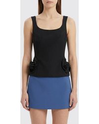Magda Butrym - Cotton And Silk Top - Lyst