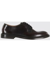 Doucal's - Brushed Leather Derby - Lyst