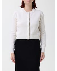 Fiorucci - Cardigan À Col Rond En Laine Mérinos Et Cachemire Avec Boutons - Lyst