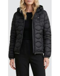 Blauer - Nylon Hooded Down Jacket - Lyst