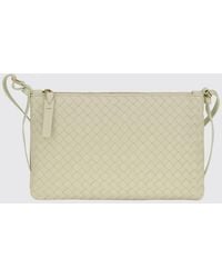 Bottega Veneta - Small Woven Nappa Crossbody Bag - Lyst