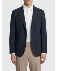 Barena - Pinstripe Virgin Wool Blazer - Lyst