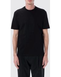 Emporio Armani - Basic Cotton T-Shirt - Lyst
