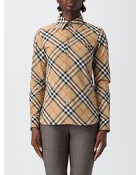 Burberry - Hemdbluse Damen - Lyst