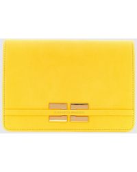 Elisabetta Franchi - Faux Leather Shoulder Bag - Lyst