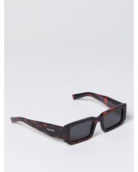 Prada Patterned Acetate Sunglasses - Multicolor