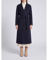 Max Mara - Long Belted Robe Coat - Lyst