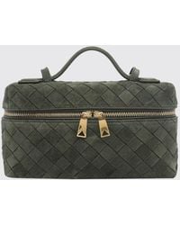 Bottega Veneta - Bang Bang Intrecciato Suede Leather Mini Bag - Lyst