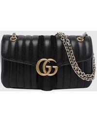 Gucci - Jetset Gg Marmont Medium Matelassé Nappa Shoulder Bag - Lyst