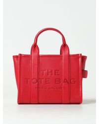 Marc Jacobs - The Small Tote Bag Aus Genarbtem Leder - Lyst