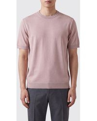 Herno - Crew-Neck Short-Sleeved T-Shirt - Lyst