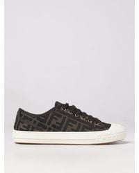 Fendi - Sneakers With All-Over Ff Monogram - Lyst