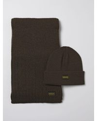 Barbour - Set Sciarpa + Cappello Sweeper Legacy - Lyst