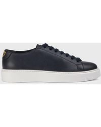 Doucal's - Tumbled Leather Sneakers - Lyst