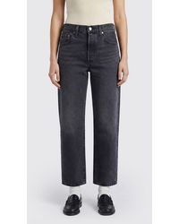 Levi's - 501 Distressed Denim Jeans - Lyst