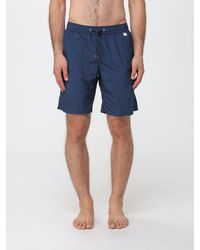 MC2 Saint Barth - Swim Shorts With Elasticated Waist And Rear Logo - Lyst