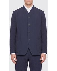Giorgio Armani - Single Breasted Viscose Blend Blazer - Lyst