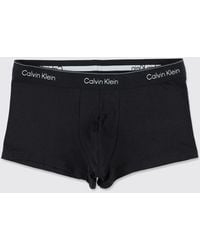 Calvin Klein - Two-Pack Of Stretch Cotton Boxer Trunks With Logo Waistband - Lyst