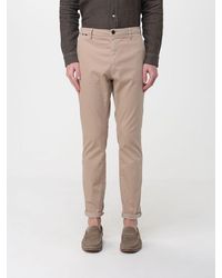 Mason's - Cotton And Wool Blend Chino Trousers - Lyst