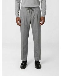 Briglia 1949 - Wool Drawstring Trousers - Lyst