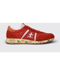 Premiata - Lucy Wildleder-Nylon-Sneakers - Lyst