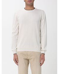 Fay - Baumwoll-Rundhalspullover - Lyst