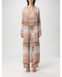 Missoni - Viscose Blend Kimono With Zig-Zag Pattern - Lyst